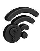 Wi-Fi and cable icon
