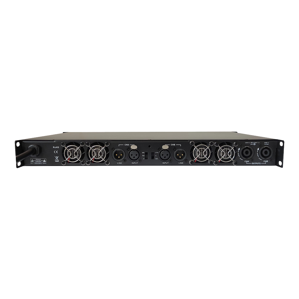 DAMP 2.2800HD rear panel
